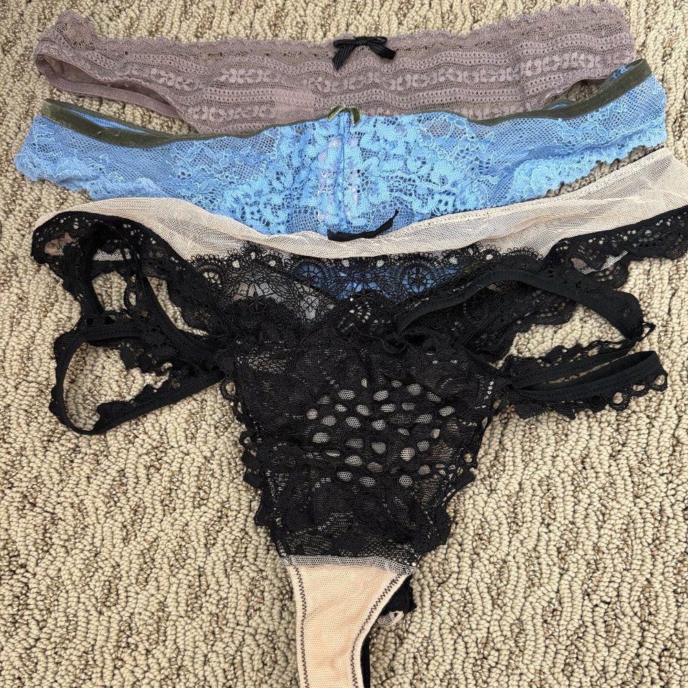 Victoria's Secrets Lingerie Thongs
